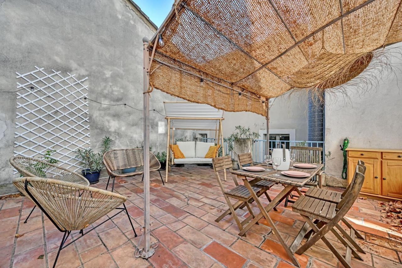 La Terrasse Des Carmes - Terrasse - Ac Clim - Spacieux 亞維農 外观 照片