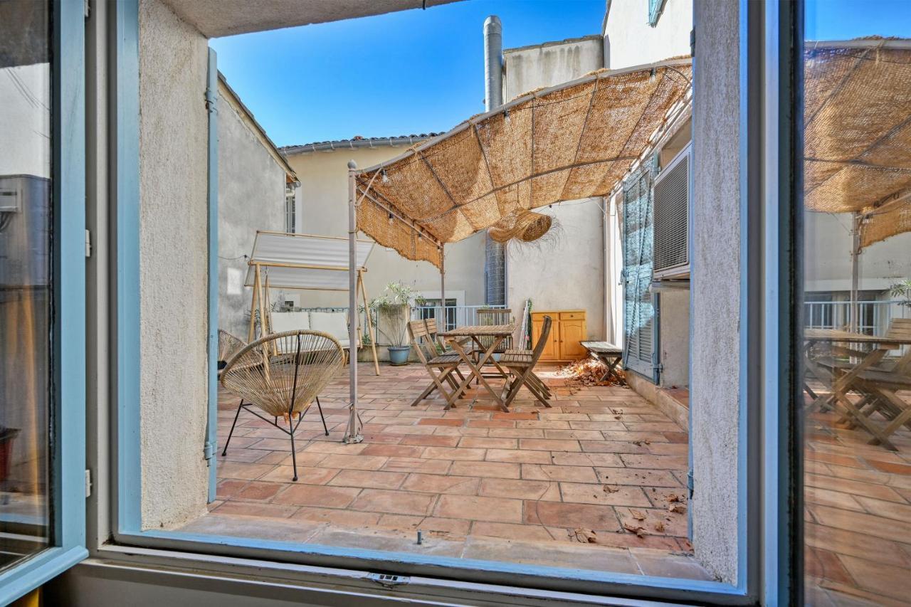 La Terrasse Des Carmes - Terrasse - Ac Clim - Spacieux 亞維農 外观 照片